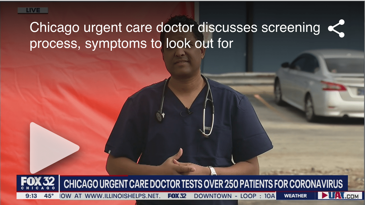 Dr. Khare discusses COVID-19 with FOX Chicago