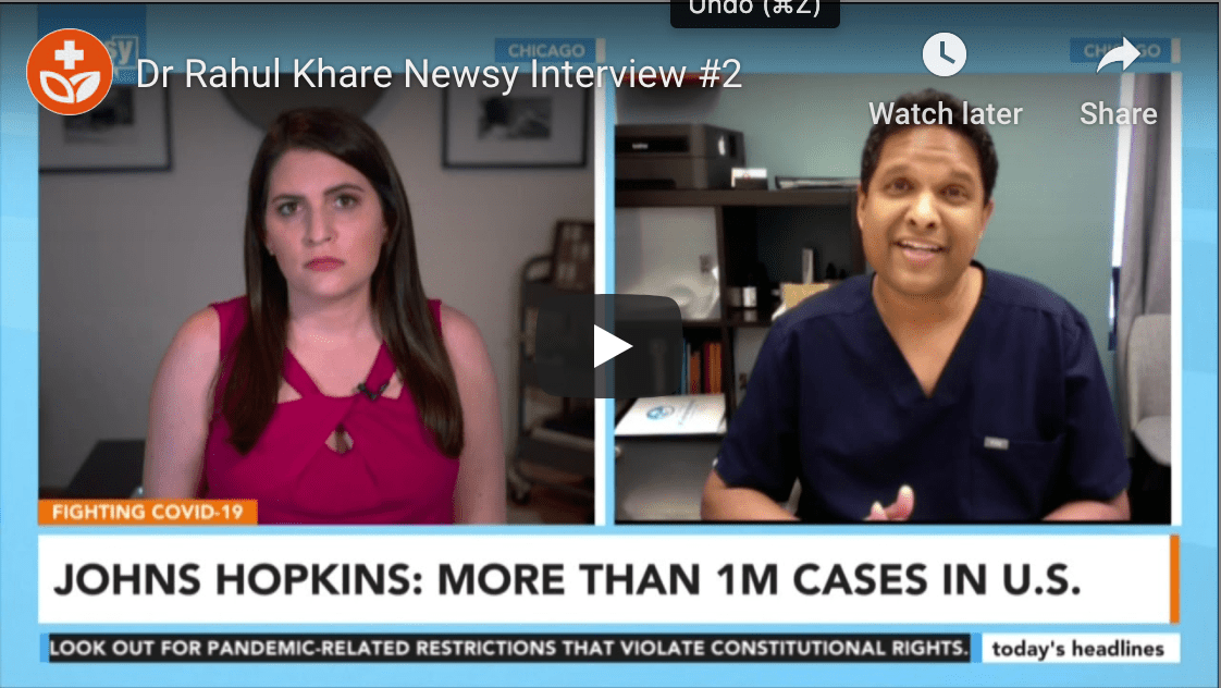 Newsy: Dr. Khare provides an update on COVID-19 in Chicago